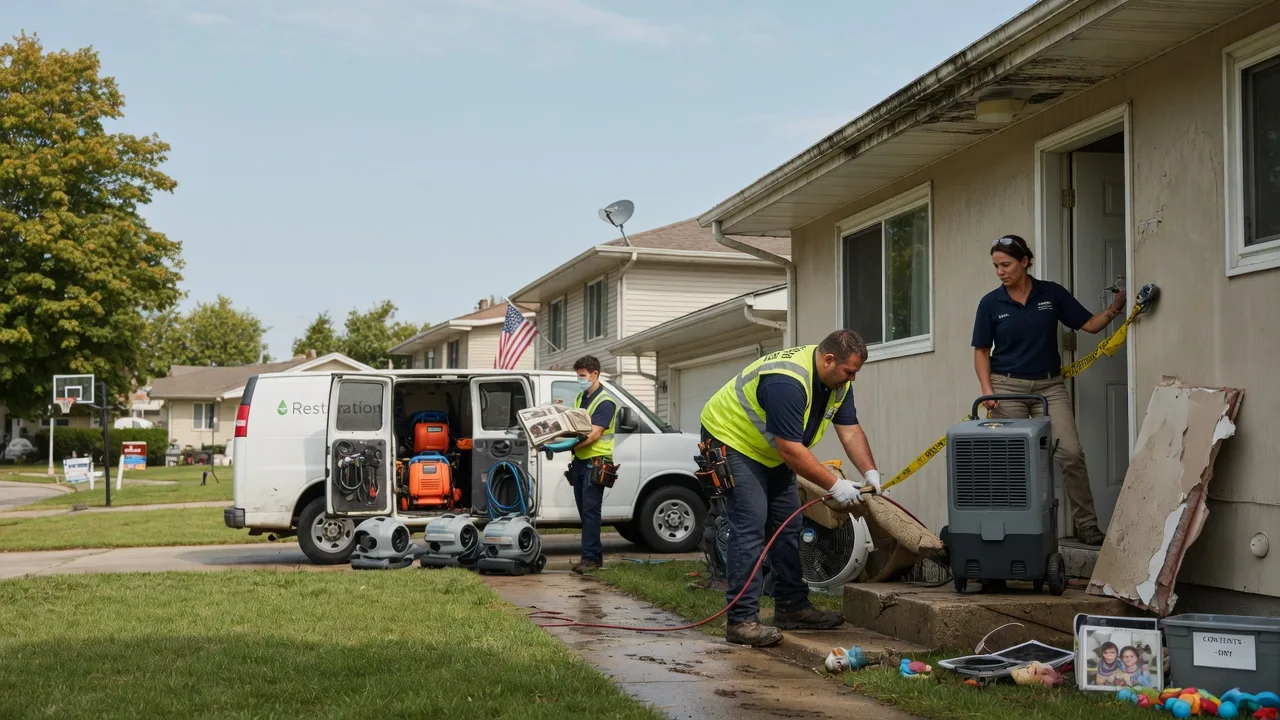 Water Damage Restoration in Snover, MI near me
